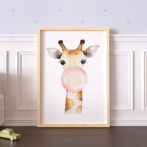 キメコミアート　パッチワーク　デザインアート　壁掛けインテリア　キリン キメコミアート パッチワーク デザインアート 壁掛けインテリア キリン