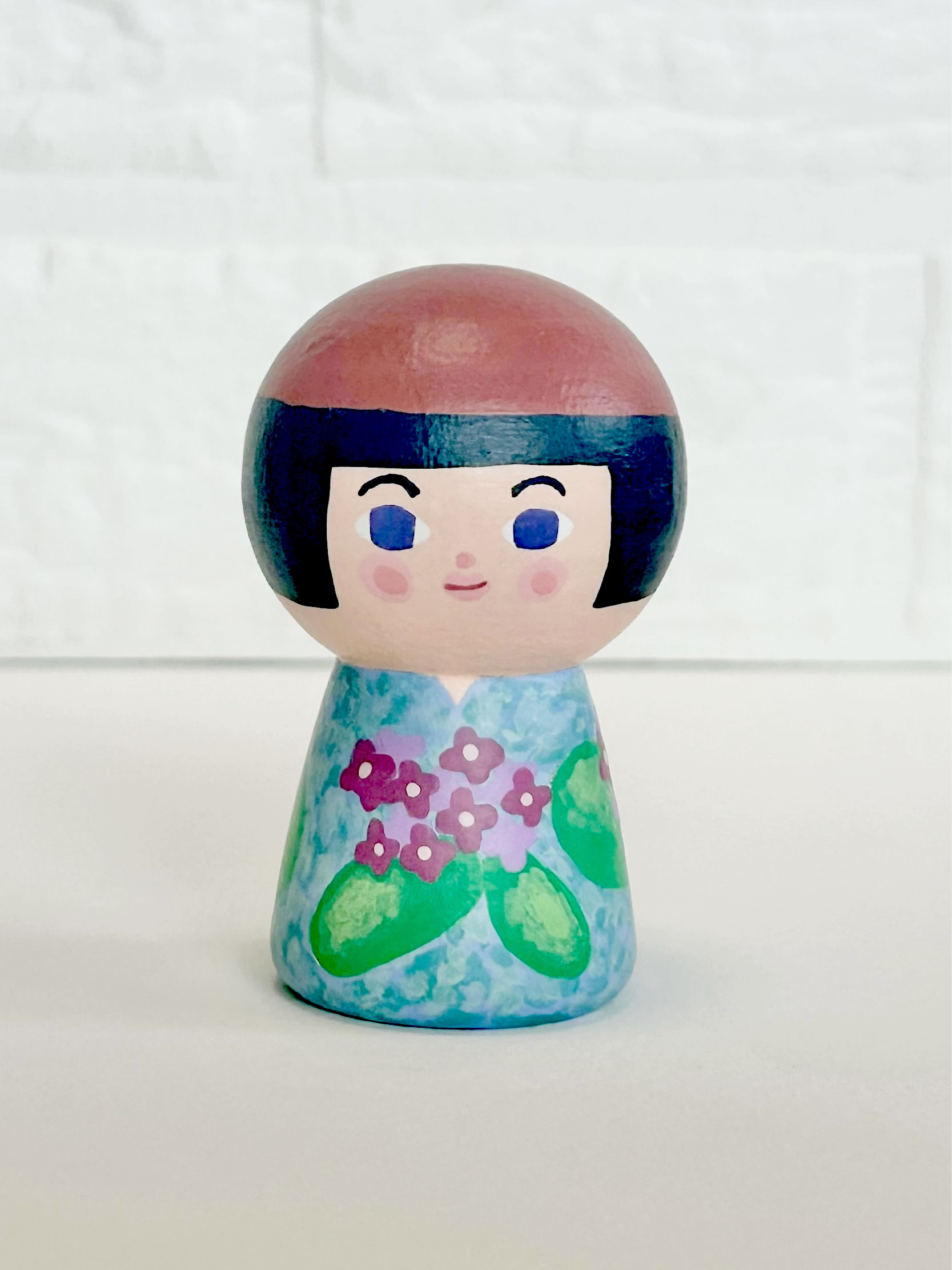昔話 鉢かつぎ姫【木箱付き】小こけし。誕生日・記念日の