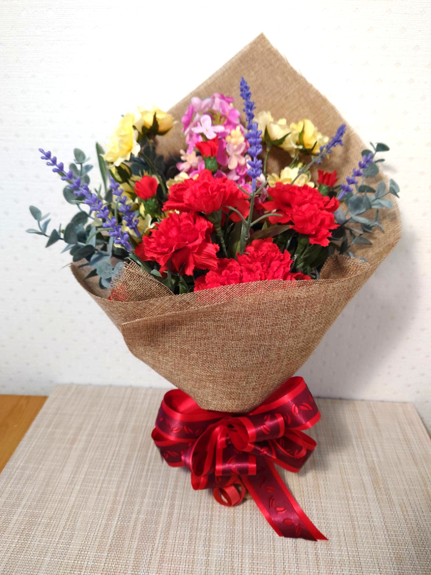 カーネーションの花束