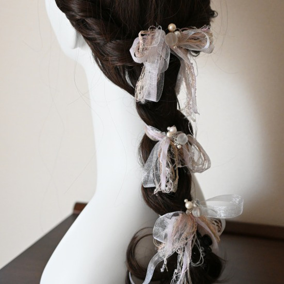 パーツセットi　成人式髪飾り　和装髪飾り 1枚目の画像