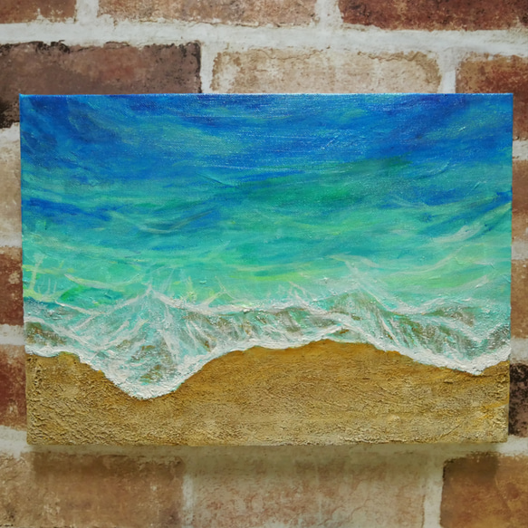 油絵 絵画【砂浜の海】 絵画 HR 通販 15827742|Creema(クリーマ) 油絵 絵画【砂浜の海】 絵画 HR 通販 15827742|Creema(クリーマ)