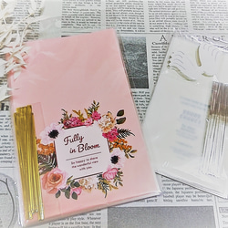 【再販】ハーバリウムコースター(薔薇）＆ハーバリウム箸置き（薔薇）セット 3枚目の画像
