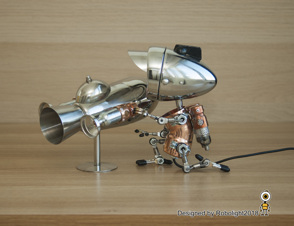 ロケット&ロボットランプ 5枚目の画像