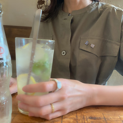 可分層繡球花胸針與別針胸針套裝 第9張的照片