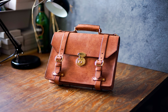 No.41 Brief Case (B5)【RUSSET BROWN】 1枚目の画像