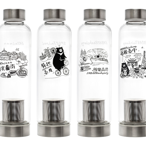 550mlトップ＆ボトム両開閉型ドリンクボトル グラス bolei 通販