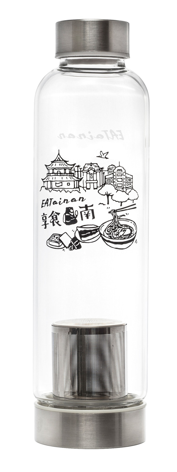 環保水瓶 台灣熊好-城市系列茶飲瓶 550mlトップ＆ボトム両開閉型ドリンクボトル 第12張的照片