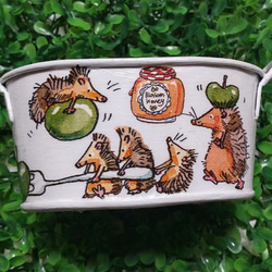 送料無料♡猫♡2号2.5号鉢♡2個セット♡リメイク鉢☆ガーデン雑貨