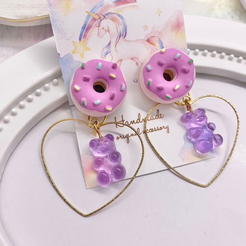 イヤリング♡ キッズアクセサリー キッズイヤリング 子供 ゆめかわ  