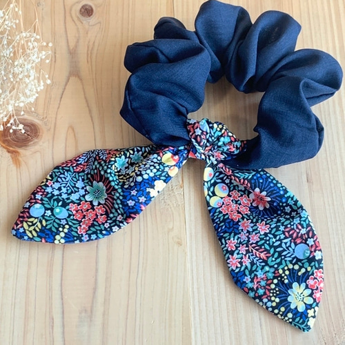リバティ ハンドメイド シュシュとヘアゴム 53