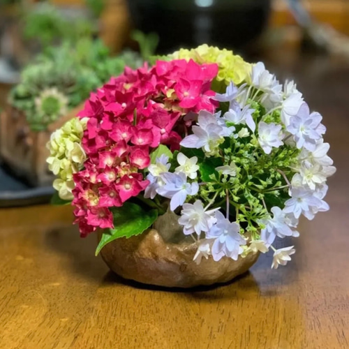 花器と一輪挿しと縁起物 | michiemee.ca