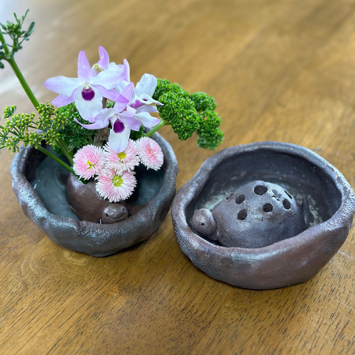 油燈　油壺　油灯　オイルランプ　陶器　亀　珍品　一輪挿し　花器　花瓶 2025年最新】Yahoo!オークション -油壺(アンティーク