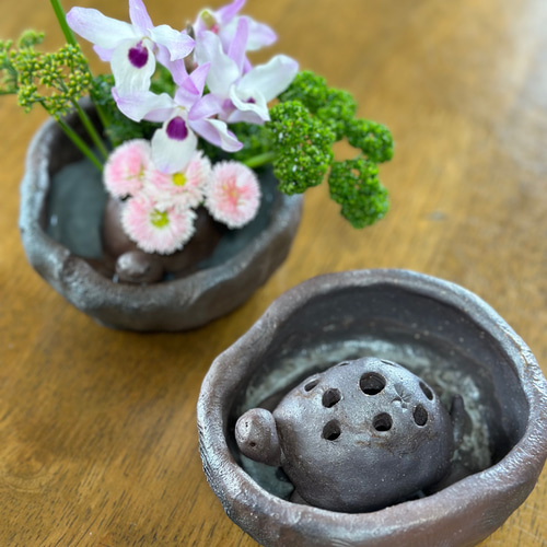 油燈　油壺　油灯　オイルランプ　陶器　亀　珍品　一輪挿し　花器　花瓶 油燈 油壺 油灯 オイルランプ 陶器 亀 珍品 一輪挿し 花器 花瓶