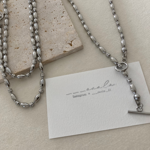 ギターガールボールチェーンネックレス ファッション雑貨 HYSTERIC GLAMOUR ヒステリックグラマー