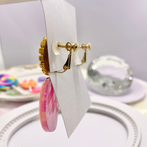 イヤリング♡ キッズアクセサリー キッズイヤリング 子供 ゆめ