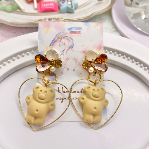 イヤリング♡2WAY キッズアクセサリー キッズイヤリング 子供 ゆめかわ 