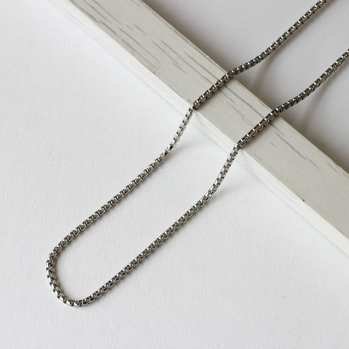 NEW！ラウンドベネチアンチェーンネックレス 安心の医療用サージカル