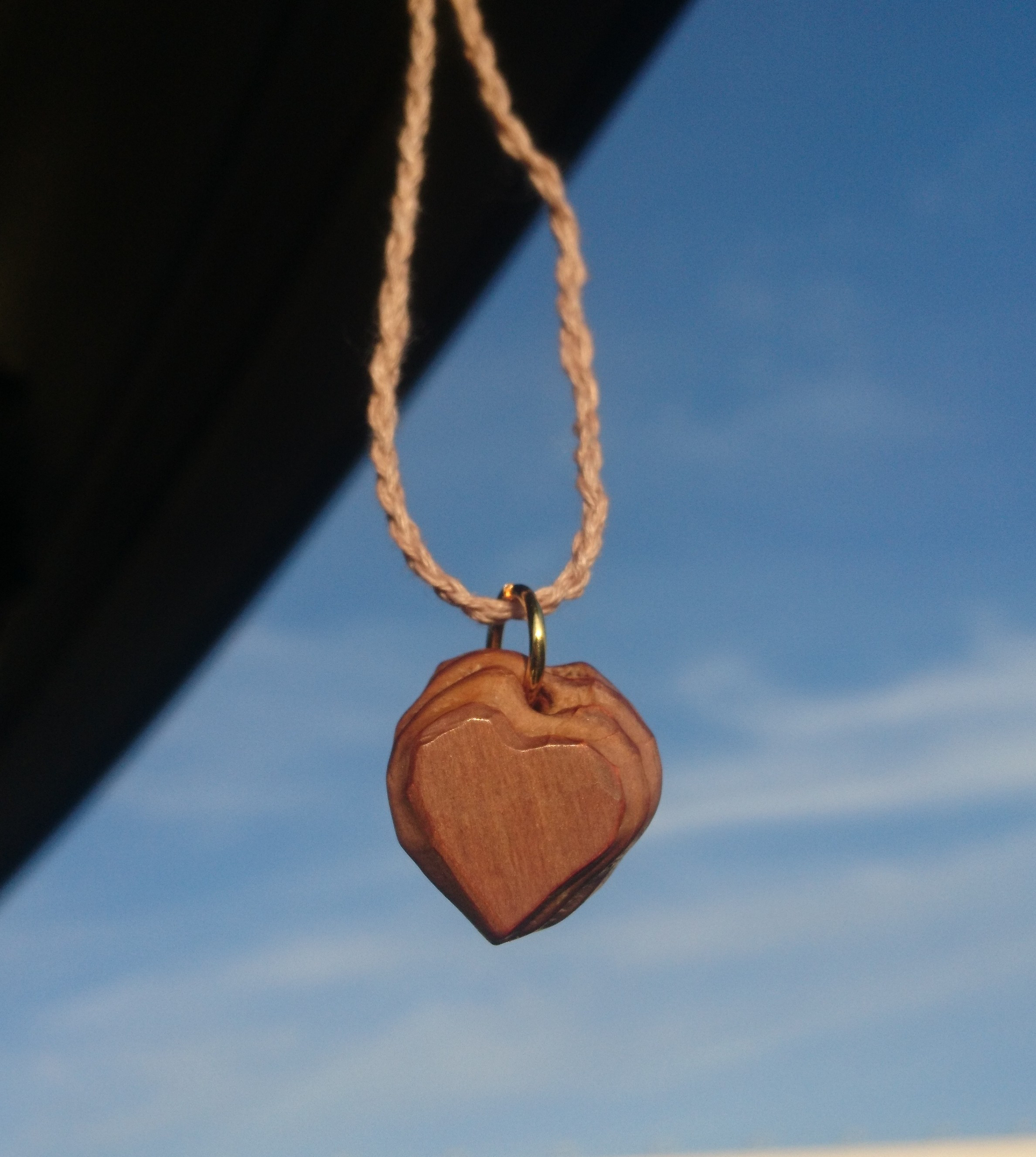 極み杉ハート型ペンダント