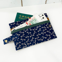 護照套+扣帶 (日和蜻蜓) 接單生產* 第4張的照片