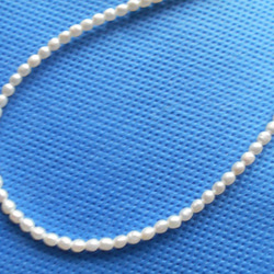 淡水真珠１連　艶のあるパールです。 3枚目の画像