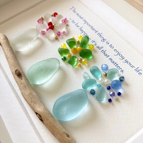 三色の花・シーグラスアート その他置物 青い小鳥 通販 15830795 三色の花・シーグラスアート その他置物 青い小鳥 通販 15830795