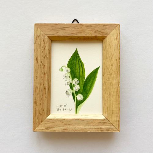 すずらん 水彩画 原画 イラスト Kie's gallery 通販 15831142｜Creema