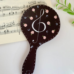 ブルー】ピアノ鍵盤☆ウェルカムボード プレート トールペイント