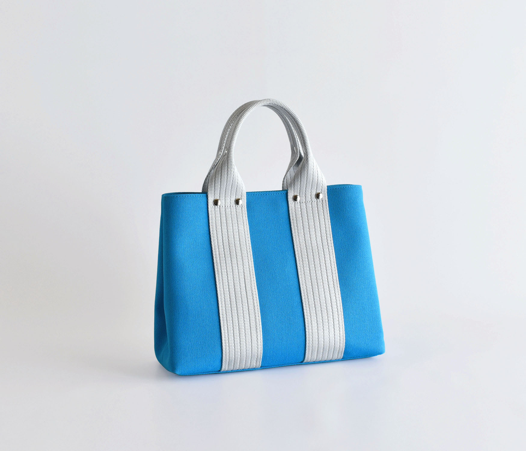 【受注製作】キャンバストートＳ（スカイブルー）