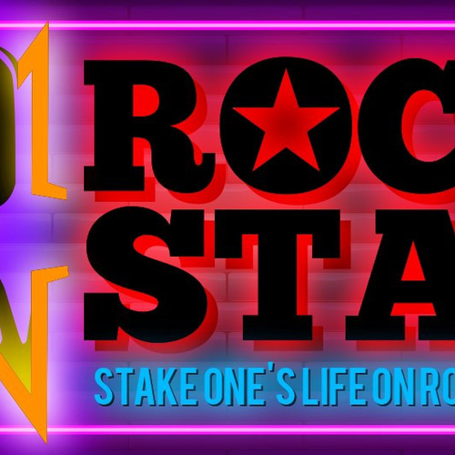 ロックスター ライブ ボーカル マイク ROCK ロックンロール サイン
