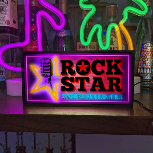 ロックスター ライブ ボーカル マイク ROCK ロックンロール