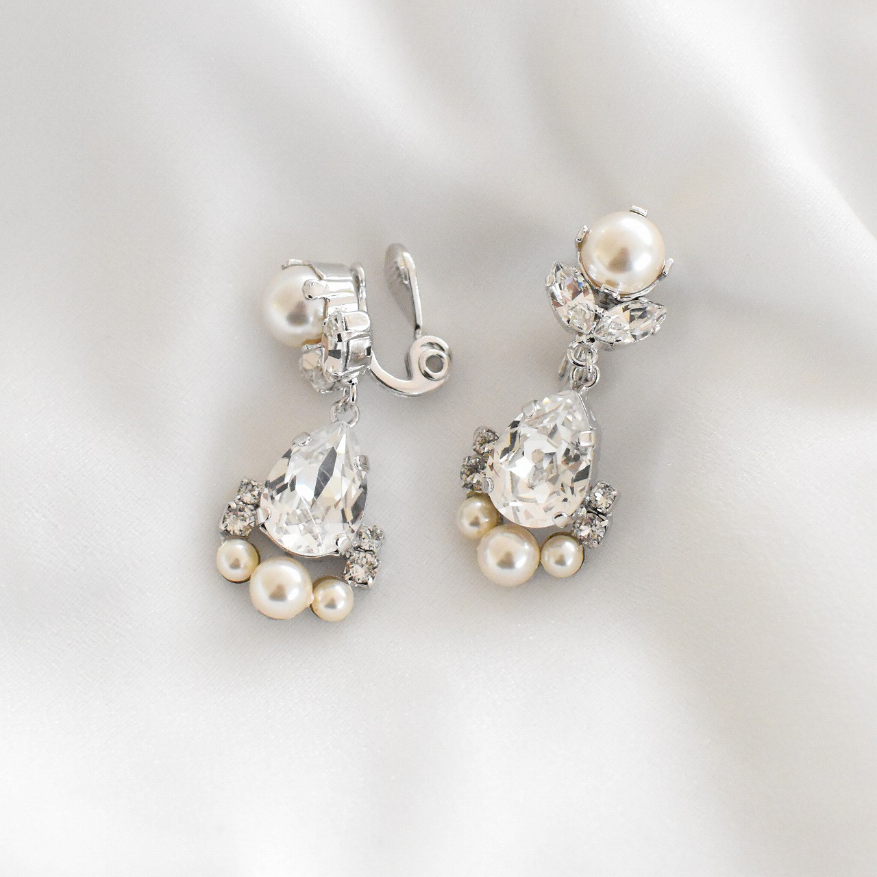 ウェディングイヤリング　ＳE-24