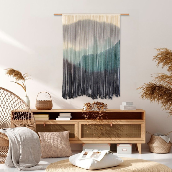 【受注製作】風景画 絵画 タペストリー 壁掛け 手作り アート 芸術 ウォールハンギング 新築祝い・新居祝い 家の装飾 タペストリー・壁掛け K1233480836(9464円)