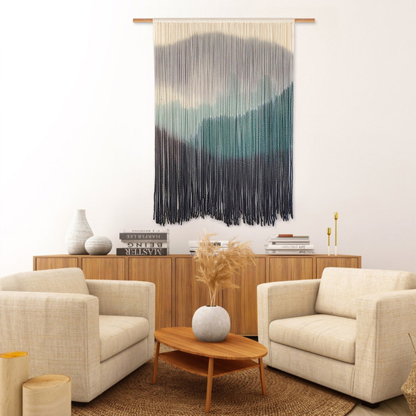 【受注製作】風景画 絵画 タペストリー 壁掛け 手作り アート 芸術 ウォールハンギング 新築祝い・新居祝い 家の装飾 タペストリー・壁掛け K1233480836(9464円)