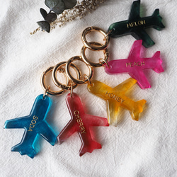 《名入れ・まとめ買割》ハンドメイド　ジャラジャラキーホルダー　メンカラ solamame ソラマメの販売中作品一覧 | ハンドメイド通販・販売のCreema