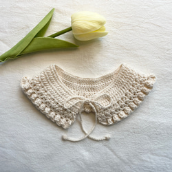 ハンドメイドスタイ　レースつけ襟スタイ　きょん様 ハンドメイドスタイ　レースつけ襟スタイ　きょん様