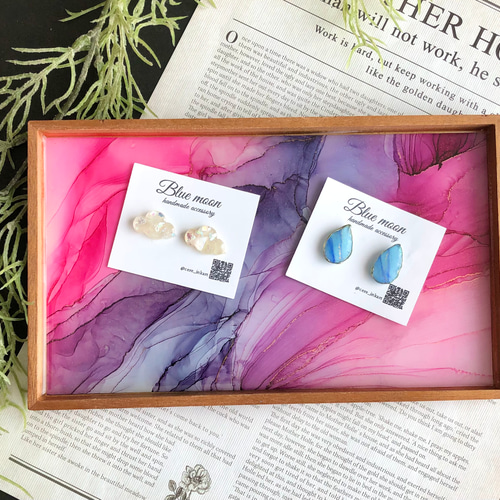 アルコールインクアート　訳あり　ハンドメイド　インテリア アルコールインクアート訳ありハンドメイドインテリア