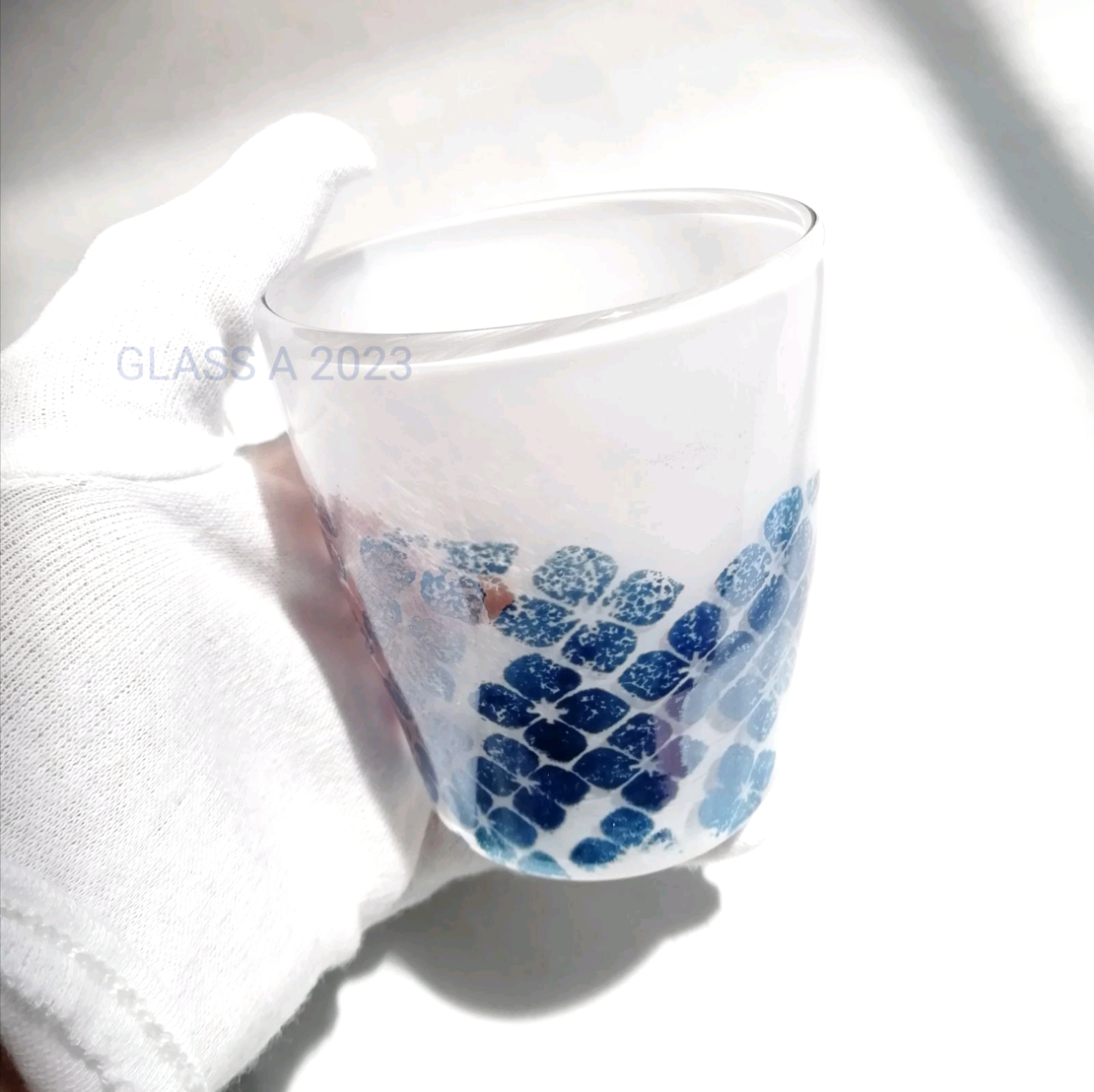 紫陽花グラス ロックグラス