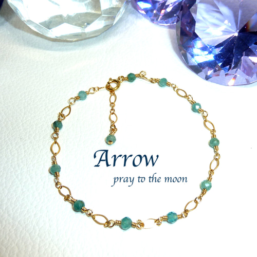 専用ページ　グランディディエライトのブレスレット14kgf 14KGF/ ディープカラーグランディディエライトのブレスレット | Inner