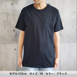 標本風昆虫モチーフバックプリントTシャツ　【ナチュラル】 9枚目の画像