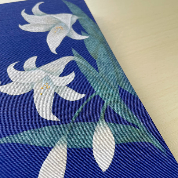 【大サイズ】百合の花/御朱印帳 3枚目の画像