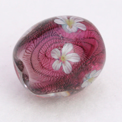 とんぼ玉 蜻蛉玉 花とんぼ玉 花束 ペンダントトップ とんぼ玉作家