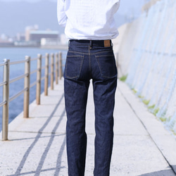 Mete jeans slim-straight/13oz selvedge denim 3枚目の画像