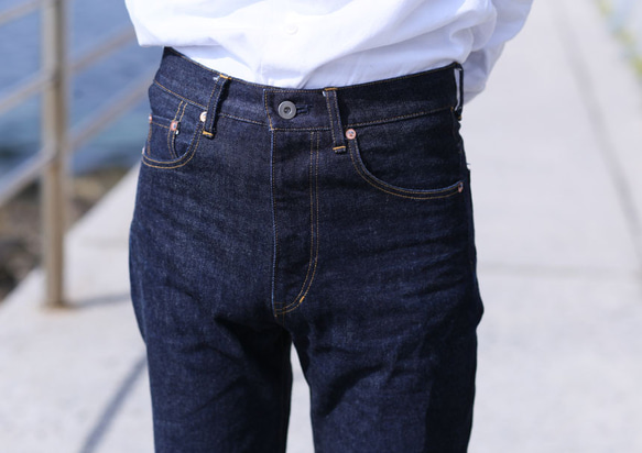 Mete jeans slim-straight/13oz selvedge denim 4枚目の画像