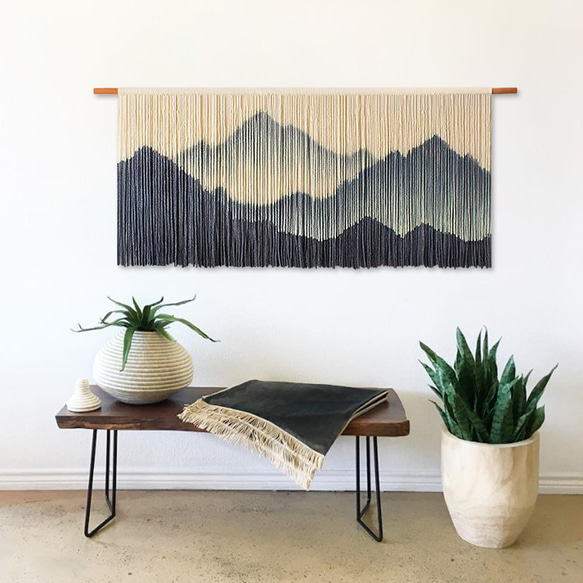 【受注製作】風景画 絵画 タペストリー 壁掛け 手作り アート 芸術 ウォールハンギング 新築祝い・新居祝い 家の装飾 cm 高さ アート 円幅 90cm ロッドを使用した壁掛けタペストリーの実際の幅は 広くなります #寝室