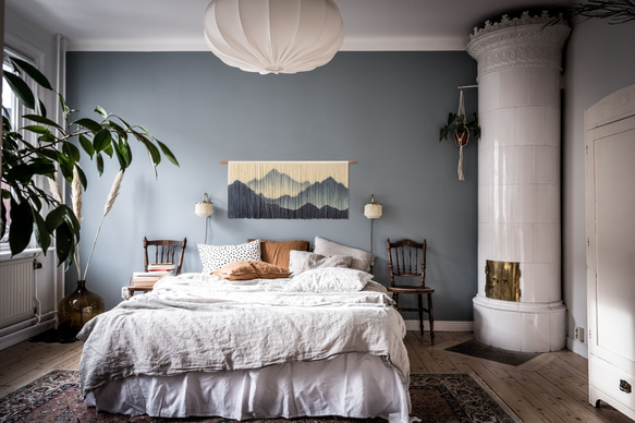 【受注製作】風景画 絵画 タペストリー 壁掛け 手作り アート 芸術 ウォールハンギング 新築祝い・新居祝い 家の装飾 cm 高さ アート 円幅 90cm ロッドを使用した壁掛けタペストリーの実際の幅は 広くなります #寝室