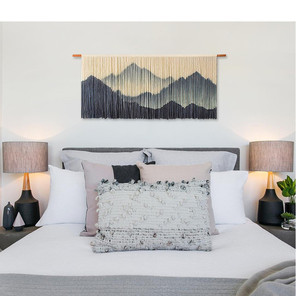 【受注製作】風景画 絵画 タペストリー 壁掛け 手作り アート 芸術 ウォールハンギング 新築祝い・新居祝い 家の装飾 cm 高さ アート 円幅 90cm ロッドを使用した壁掛けタペストリーの実際の幅は 広くなります #寝室