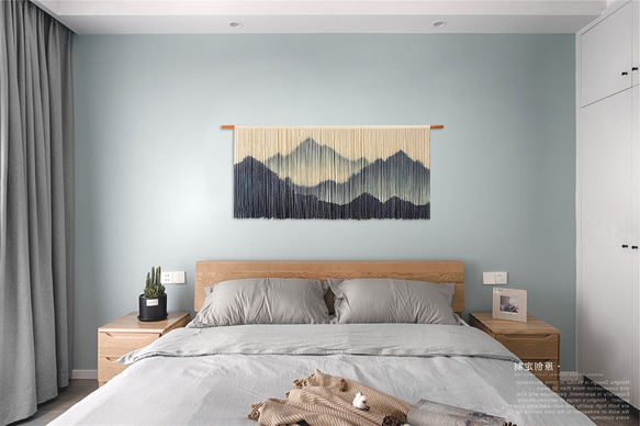 【受注製作】風景画 絵画 タペストリー 壁掛け 手作り アート 芸術 ウォールハンギング 新築祝い・新居祝い 家の装飾 cm 高さ アート 円幅 90cm ロッドを使用した壁掛けタペストリーの実際の幅は 広くなります #寝室