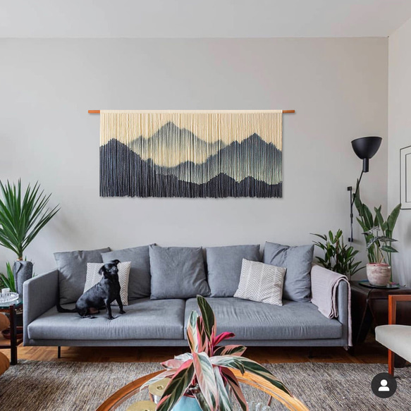 【受注製作】風景画 絵画 タペストリー 壁掛け 手作り アート 芸術 ウォールハンギング 新築祝い・新居祝い 家の装飾 cm 高さ アート 円幅 90cm ロッドを使用した壁掛けタペストリーの実際の幅は 広くなります #寝室