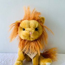 長毛モヘアを贅沢に使ったライオン 1枚目の画像