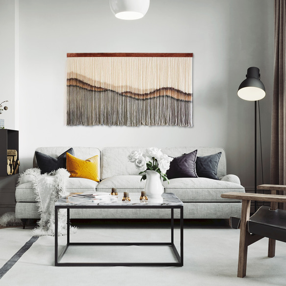 【受注製作】風景画 絵画 タペストリー 壁掛け 手作り アート 芸術 ウォールハンギング 新築祝い・新居祝い 家の装飾                                     Art Sceneへよ LW1662593015(12680円)